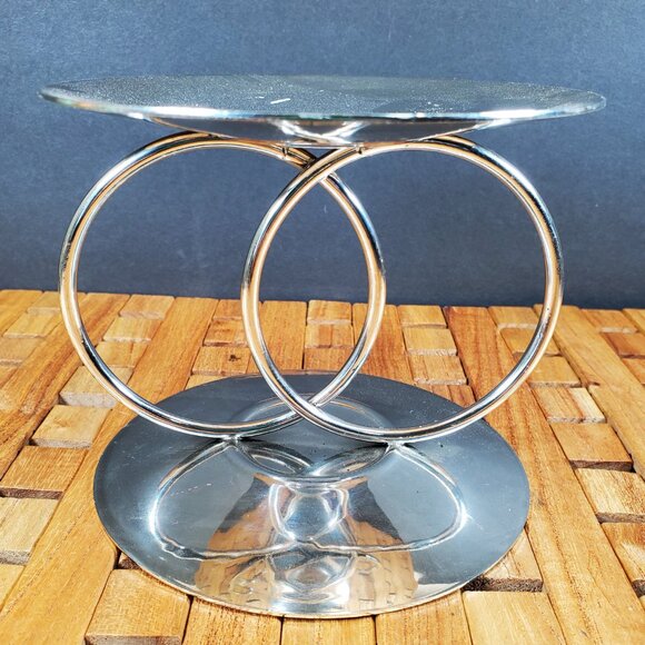 Metal Glow by Galow – Silver Unity Candle Holder Set | Elegant Wedding Ceremony - Picture 13 of 15